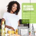 Reusable Aluminum Foil Sealable Storage Bags,30PCS Resealable Vacuum Zipper Pouches for Food, Stand Up Foil Sealable Bags with Label and Zip Lock for Vegetable Fruit Meat