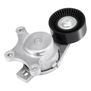 ISINSWIFT Belt Tensioner and Pulley Assembly Fit For Ford Edge 07-18,Explorer 11-19,Fusion 10-12,Fit for Mazda CX-9 08-15 Fit for Lincoln MKS MKZ MKT 3.5L 3.7L V6 Replace# BT4E6B209CC,7T4E6B209EC