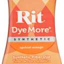 Rit DyeMore Liquid Dye, Apricot Orange 7 Fl Oz (Pack of 1)