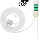 Portable USB Electric 5V Auto Siphon Self-Priming Pump for Home Brewing Wine/Beer/Kombucha, Water Transfer Pump with 6.5FT Food Grade Hose,2L/min,Low Noise