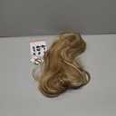 SEIKEA Versatile Drawstring Ponytail Extension, 26" Long Wavy Multi Layered Clip in Ponytail Hair Extensions Stand Up High Fake Pony Tail Soft Natural Synthetic Hairpiece Dark Blonde/White Blonde