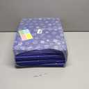 Blue 24-Pack Desk Dividers for Students, Waterproof Plastic Study Carrel Divider, Durable Testing Dividers for Classroom Teacher Supplies, Easy to Clean Privacy Shield Folder Boards for Student Desk