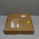 Decorative Round Tray with Bead Garland, 13 Inch Whitewashed Farmhouse Coffee Table Centerpiece, Wooden Decor Tray with Handles for Kitchen Island & Entryway