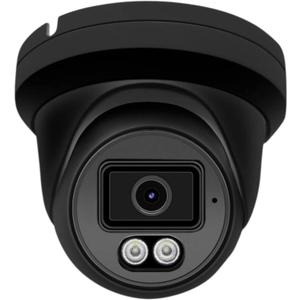 4K PoE Security Camera, 8MP IP Turret Dome, Big Sensor, Built-in Microphone, Smart Dual-Light Color Night Vision, IP67 Outdoor/Indoor, NDAA Compliant, ONVIF Compatible (Black)