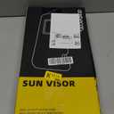 Dasbecan Front Left Driver Side Sun Visor with Vanity Light Compatible with Toyota RAV4 2006-2013 Replaces# 74320-42501-B2 74320-42500-B0 (Gray)