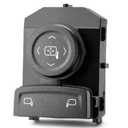 Power Mirror Switch for 2014-2019 Chevy Silverado GMC Sierra 1500 2500 3500, 2015-2020 Chevy Suburban Tahoe GMC Yukon XL, 2019-2024 Chevy Silverado 4500 5500 6500 HD, 23154700 84643952 22754405 MRS139