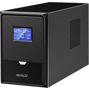 Ups Battery Backup and Surge Protector,Computer Uninterruptible Power Supply Units,Battery Backup Intelligent LCD,Uninterruptible Power Supply,Battery Backup for Computer 1500VA/900W