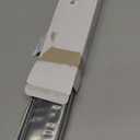 2" x 10" Aluminum Desk Name Plate Holder, Office Business Desk Sign Holder Desktop-5 Pack (Black)
