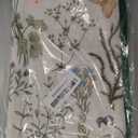 QIYI Boho Placemats Set of 4, 12x18 Inch Linen Fabric Floral Place Mats for Kitchen Dinning, Farmhouse Rustic Cloth Table Mats, Washable Placemat Party Table Dcor, Green Botanical Art