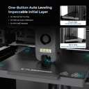 FLASHFORGE Adventurer 5M 3D Printer with Fully Auto Leveling, Max 600mm/s High Speed Printing, 280C Direct Extruder with 3S Detachable Nozzle, CoreXY All Metal Structure, Print Size 220x220x220mm