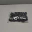 100pcs Black Plastic Bottle Caps for Diy Crafts, Leak-Proof Drink Bottle Covers, Reusable and Portable, 1.18 * 1.18 * 0.66inch, Ideal for Milk, Juice, Water, Soda