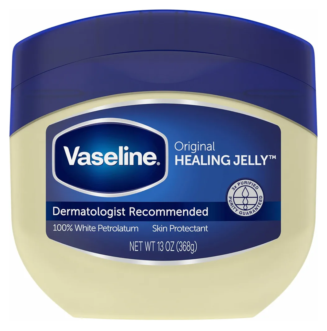 Vaseline Healing Jelly Original White Petroleum Jelly Protectant For Dry Cracked Skin and Eczema Relief Pure Petroleum Jelly 13 oz