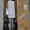 MaxxHaul 70149 Trailer Jack with 11-1/2" Lift, Swing-Back Design, Side Wind Handle & Dual 6" Wheels  1500 lbs Capacity, Bolt-On for Utility & Boat Trailers