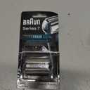 Braun Series 7 70S Electric Shaver Head Replacement Cassette  Silver (1 Count (Pack of 1))