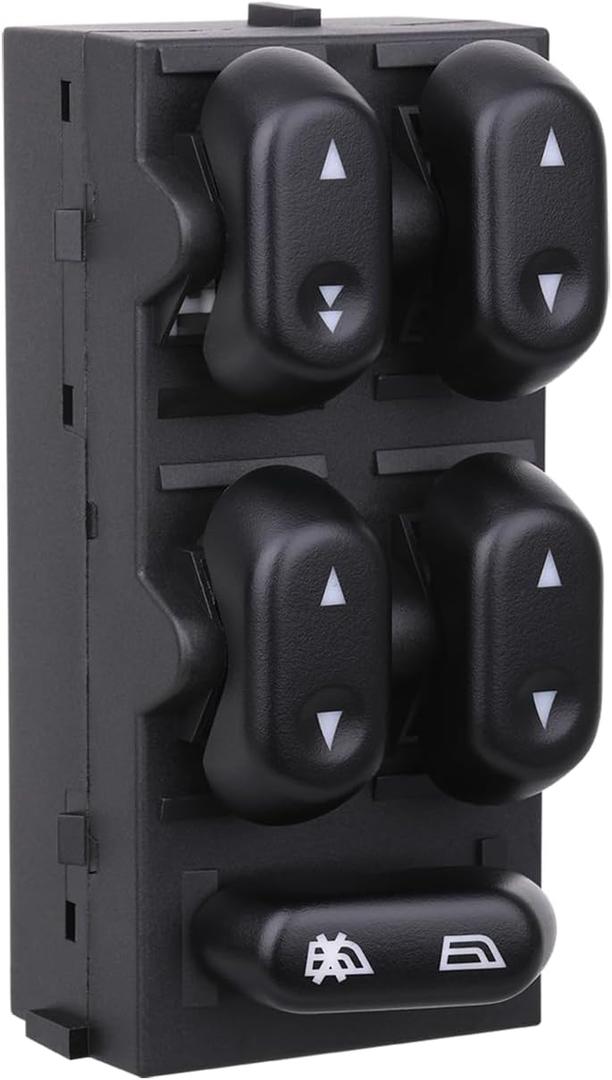 Power Window Control Switch Master Door Button Compatible with 2003-2008 Ford Crown Victoria/F150/Expedition, 06-08 Lincoln Mark LT, 03-08 Mercury Grand Marquis/Marauder Replace OEM 5L1Z14529AA
