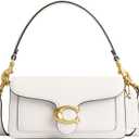 COACH Tabby Shoulder Bag 20 In Loved Leather With Quilting (One Size, Chalk)