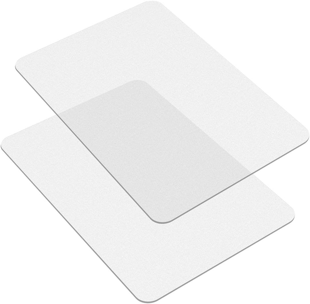Soimeat Hard Frosted Office Chair Mat for High Pile Carpet & Hardwood Floor, 32" x 55"
