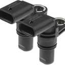 A-Premium 2-PC Engine Camshaft Position Sensor Compatible with Volkswagen Jetta, Passat, Golf City, Tiguan, Beetle, CC, Touareg, Eos, GTI & Audi A4, Q5, Q7, A5, A6, A3, Q3, A7 Quattro, A8 Quattro