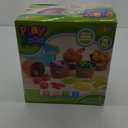 JOYIN Learning Toys Play Food Set for Toddlers, Cutting Food for Preschool Activities, Pretend Play Kitchen Accessories for Kids, Color Sorting Set for Boys & Girls, Daycare Educational Toy