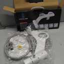 Ultra-Slim Bidet Attachment, Non-Electric Bidet Attachment, Adjustable Fresh Cold Water Pressure, Stainless Steel Inlet (Off-White)