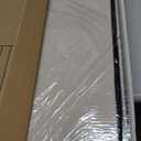 Cat Litter Box Enclosure Furniture for Odor Control, Hidden Cabinet Cats Litter Ottoman with Flip-Up Lid,Cat Litter Box Bench with Storage Space, Dog Proof (Cream, Large)