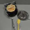 Chocolate Melting Pot, Electric Candy Melter with 2 Non-Stick Silicone Bowls, Digital Display for Real-Time Temperature Control, Fondue Warmer Set for Dipping Chocolate, Cheese, Candy & Cake Pop (Black)