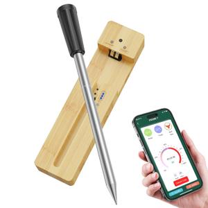 Wireless Meat Thermometer for Grilling, eboboin Grill Thermometer Smart with 165 Ft Range for Cooking