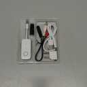 Premium Pro Bluetooth 5.4 Transmitter Receiver, Airplane Audio Adapter, Wireless Transmitter for TV/Travel Flight, Airline, Gym. Compatible with 2 Air Pods / Headphones, Bluetooth Receiver for Car/Home Stereo (White)