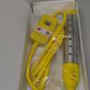 Immersion Water Heater 1500W, Portable Submersible Water Heater with Intelligent Temperature Control, Stainless Steel & Dry-Burn Protection, for Bathtubs, Hot Tubs, Pools, Buckets