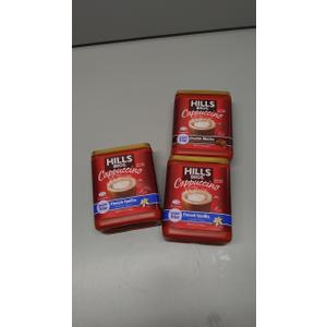 Hills Bros. Cappuccino Mix – Rich, Frothy Coffeehouse-Tasting Instant Drink Mix – Quick and Easy Preparation – Perfect for Hot & Iced Drinks & Creaming Coffee – Rich Variety Pack BB: 5/15/2026