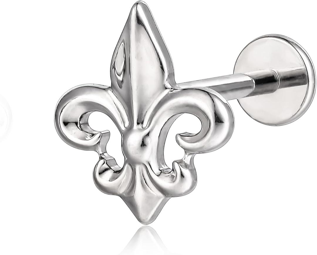 limerencia Hypoallergenic Titanium Earring Piercing Jewelry for Tragus,1PC