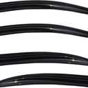 4PCS Side Window Visors Vent Shade Rain Guard Deflectors Replacement for 2008-2017 Lancer