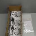 Farmhouse Bathroom Light Fixtures, 3 Light Bathroom Vanity Light with Metal and Glass Lampshade, Wood Rustic Lighting Fixtures Over Mirror, Black Wall Sconces for Living Room, Bedroom