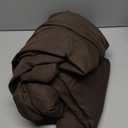 Amazon Basics Lightweight Super Soft Easy Care Microfiber 4 Piece Bed Sheet Set With 14-inch Deep Pockets, King, Chocolate, Solid