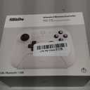 8BitDo Ultimate Bluetooth Controller with Charging Dock, Wireless Pro Controller with Hall Effect Sensing Joystick, Compatible with Switch, Windows and Steam Deck (White)