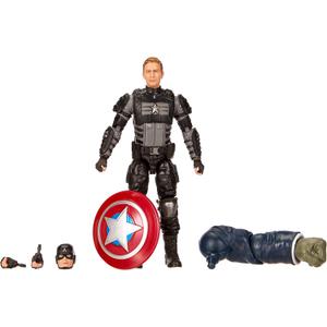 Avengers Hasbro Marvel Legends Series Gamerverse 6-inch Collectible Stealth Captain America Action Figure Toy, Ages 4 and Up