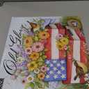 Lang Old Glory 2026 Wall Calendar  12-Month Calendar with Stapled Binding, Linen-Embossed Patriotic Artwork by Susan Winget, 13.4"  12"