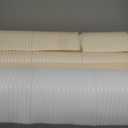 23.6 x 78.7 Inch Wall Padding for Kids, White, Beige, 2 Roll