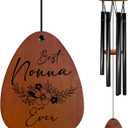 Nonna Gifts Wind Chimes, Nonnas Grandma Wind Chimes for Outside, Christmas Mothers Day Birthday Gifts for Nonnas Grandma from Grandkids Grandchildren, Best Nonna Ever Chime 26" Inches