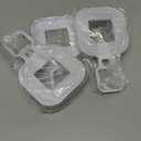 Wall Mount Holder for eero Pro Home WiFi System-Simple and Sturdy Wall Mount Holder Stand Bracket (NOT for eero 6 or eero pro 6), Without Messy Wires (White(3 Pack))