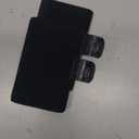 BlissfulTie Christmas Stocking Holders for Mantle Set of 6, Stocking Hangers for Mantel Weighted, Heavy Duty, Flat, for Garland, Fireplace, Wall (Black), 2pct