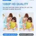 Mini Indoor Wireless WiFi Camera Spy Small Home Security Hidden Cameras Body Small Outdoor Camara Micro Nanny Cam Pet Dog Babysitter House Security Cams Room Cams No Need Wifi Cam Compatible Android