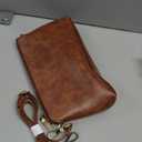 GAEKEAO Crossbody Bags for Women RFID Blocking Leather Cross Body Bag Purses Women's Crossbody Handbags with Wristlet Strap