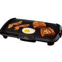 Brentwood TS-821 Non-Stick Electric Griddle with Drip Tray, Adjustable Temperature, and Cool Touch Handles, 16 x 10 Inch, Black