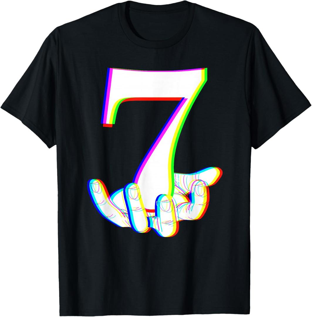 Funny 67 Six Seven Meme Couple Matching Halloween Costume T-Shirt (Black, L)
