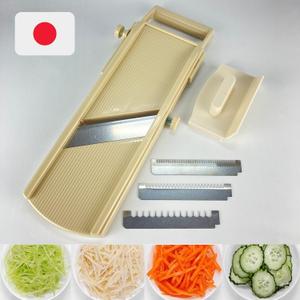 Mandoline Slicer for Vegetable, Fruit [Made in Japan] Kitchen Peelers Japanese Stainless Steel Blade