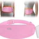 Portable Heating Pad for Cramps, Larger Heating Area Ultra Thin Cordless Electric Period Fast Heat Pad Back Pain Relief Menstrual Belt 3 Heat 5 Massage for Women Her Christmas Stocking Stuffers