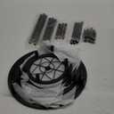 6 Pack Metal Plant Stands, Heavy Duty Plant Stand for Indoor Outdoor, Anti-Rust Iron Flower Pot Stands Outdoor Plant Holder, Potted Plant Shelf for Living Room Balcony Garden Patio, Black