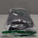 Amazon Basics 6 Piece Oversized Fade resistant Towel set, 100% Cotton towels for bathroom, soft and absorbent, 2 Bath Towels, 2 Hand Towels and 2 Washcloths bathroom towel set, Black