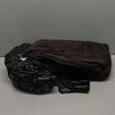 Car Air Mattress, Inflatable SUV Truck Air Mattress Back Seat Camping Bed Thickened Car Sleeping Pad for Travel, Car Bed SUV Mattress with Air Pump 2 Pillows (Black)